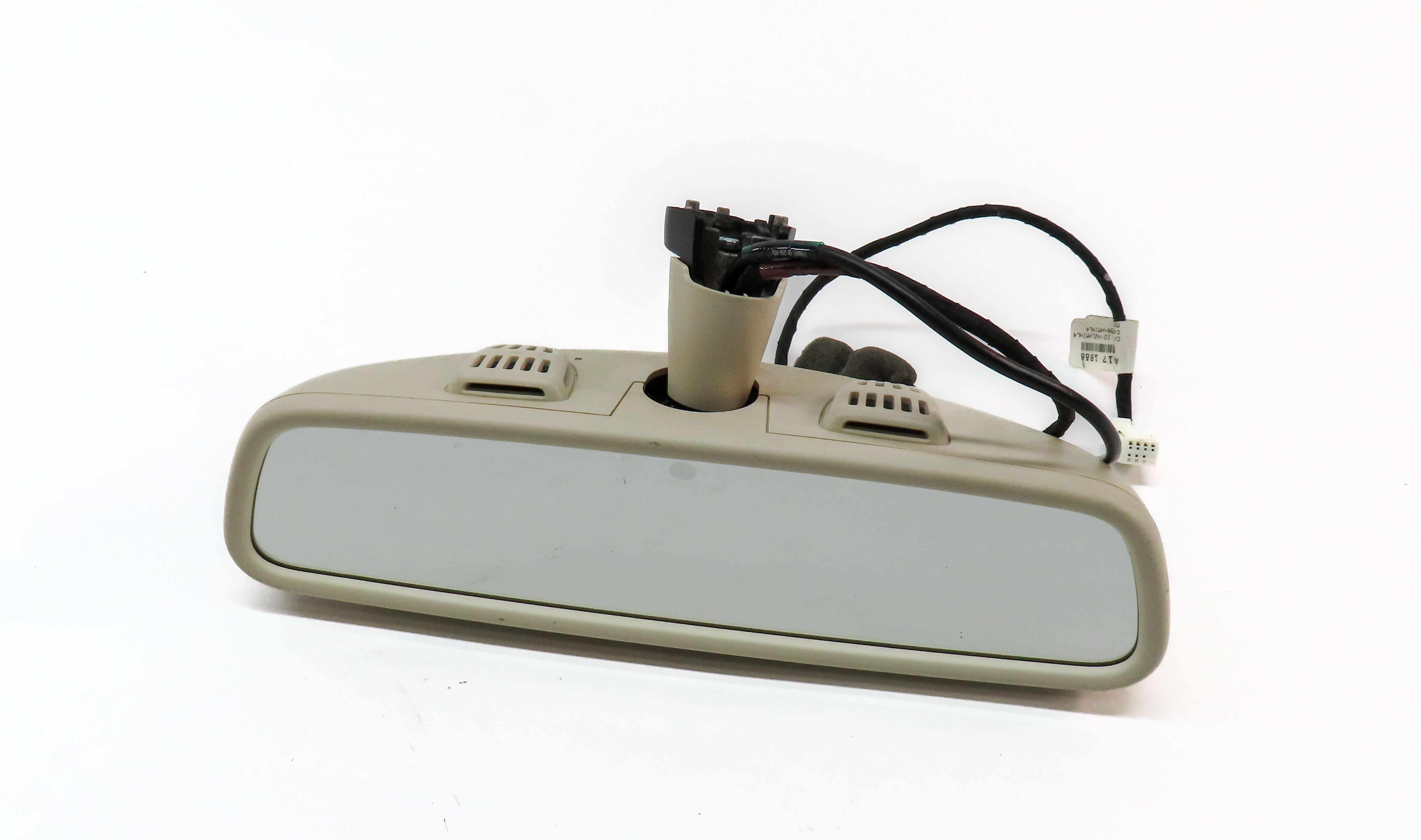 16-19 MERCEDES GLE GLS (W166 X166) REARVIEW MIRROR AUTODIM HOMELINK (BEIGE) — exact item pictured